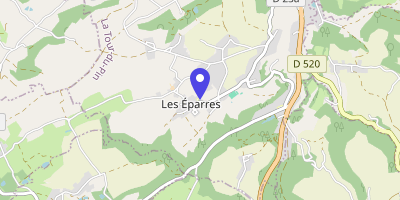 Carte OpenStreetMap — 81 route du Village, Les Eparres