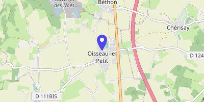 Carte OpenStreetMap — 6 rue de la Ruaudière, Oisseau-le-Petit