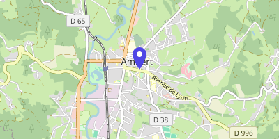 Carte OpenStreetMap — 37 boulevard Henri-IV, Ambert