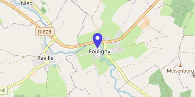 Carte OpenStreetMap — 45 rue de l'École, Fouligny