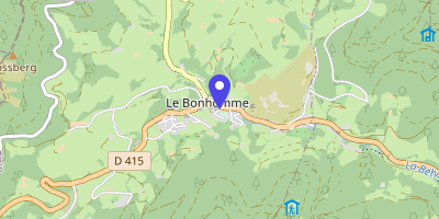 Carte OpenStreetMap — 61 rue du 3e-Spahis-Algériens, Le Bonhomme
