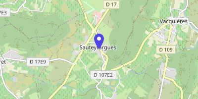 Carte OpenStreetMap — Place de la Mairie, Sauteyrargues