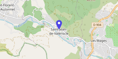 Carte OpenStreetMap — 4 place Pierre-Agniel, Saint-Jean-de-Valériscle