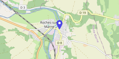 Carte OpenStreetMap — 2 place de la Mairie, Chamouilley