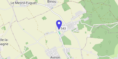 Carte OpenStreetMap — 3 rue de la Mairie, Aviron