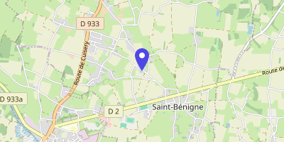 Carte OpenStreetMap — 701 Route de la Mairie, Saint-Bénigne