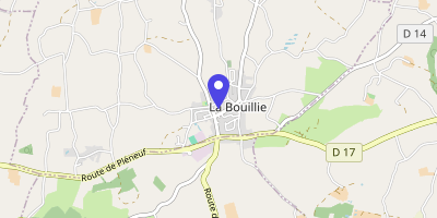 Carte OpenStreetMap — 11 rue de l'Église, La Bouillie