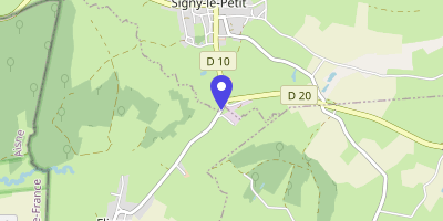 Carte OpenStreetMap — Place de la Mairie, Fligny