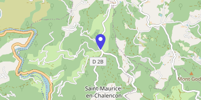 Carte OpenStreetMap — 45 route de Combeyron, Saint-Maurice-en-Chalencon