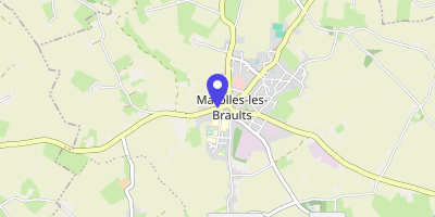 Carte OpenStreetMap — 15 bis rue du Général-de-Gaulle, Marolles-les-Braults