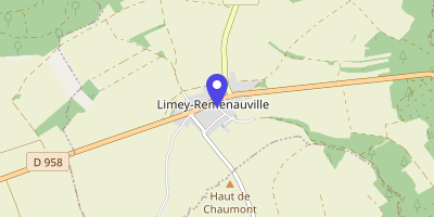 Carte OpenStreetMap — 5 rue Saint-Jacques, Limey-Remenauville