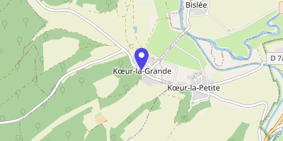 Carte OpenStreetMap — 2 rue de Beauval, Koeur-la-Grande