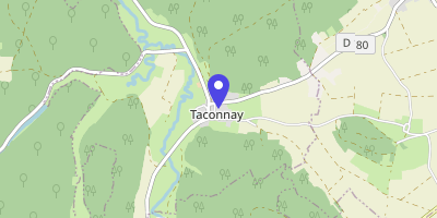 Carte OpenStreetMap — Le Bourg, Taconnay