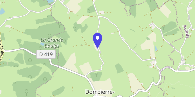 Carte OpenStreetMap — Le Bourg, Dompierre-sous-Sanvignes