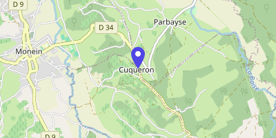 Carte OpenStreetMap — 20 route des Côteaux, Cuqueron