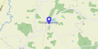 Carte OpenStreetMap — 3 route de l'Eglise, Châtelperron
