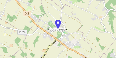 Carte OpenStreetMap — 24 bis rue Jean-Paul-Laurens, Fourquevaux