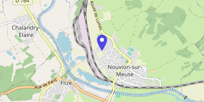 Carte OpenStreetMap — 1 esplanade Michel-Teulet, Gagny