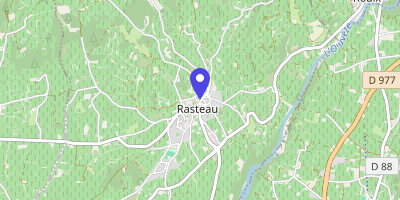 Carte OpenStreetMap — 2 rue des Écoles, Rasteau