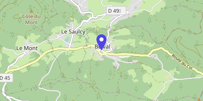 Carte OpenStreetMap — 2 rue de la Mairie, Belval