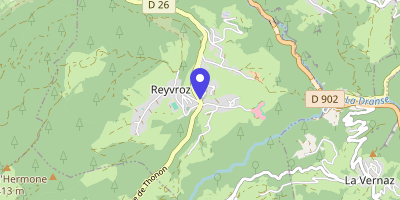 Carte OpenStreetMap — 1155 route de Thonon, Reyvroz