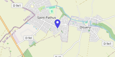 Carte OpenStreetMap — 6 rue Saint-Antoine, Saint-Pathus