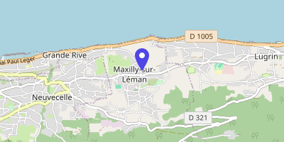 Carte OpenStreetMap — 76 route de la Grandvin, Maxilly-sur-Léman