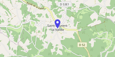 Carte OpenStreetMap — 116 place du 18 mars 1794, Saint-Laurent-la-Vallée