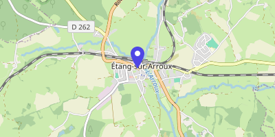 Carte OpenStreetMap — 9 rue de la République, Étang-sur-Arroux