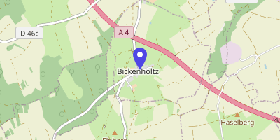 Carte OpenStreetMap — 4 rue de l'Église, Bickenholtz