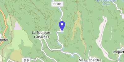 Carte OpenStreetMap — 7 rue Belvèze, Miraval-Cabardès