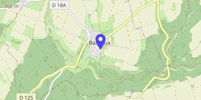 Carte OpenStreetMap — 5 rue des Écoles, Baslieux