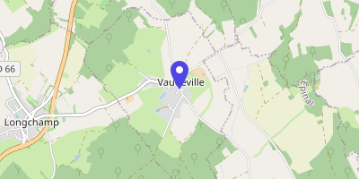 Carte OpenStreetMap — 1 rue de l'Église, Vaudéville