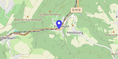 Carte OpenStreetMap — 9 rue Principale, Frohmul