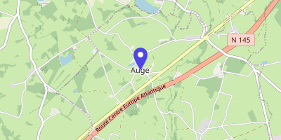 Carte OpenStreetMap — Le Bourg, Auge