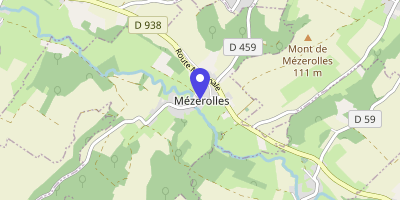 Carte OpenStreetMap — 19 Grande rue, Mézerolles