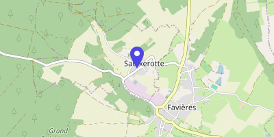 Carte OpenStreetMap — Rue Sainte-Claire, Saulxerotte