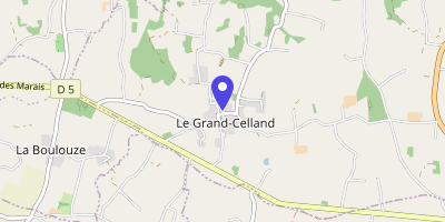 Carte OpenStreetMap — 1 place de la Mairie, Le Grand-Celland