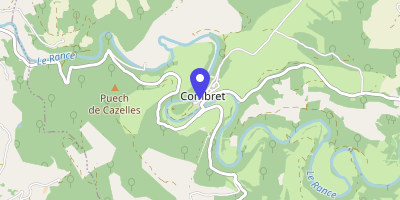 Carte OpenStreetMap — Rue du Serre, Combret