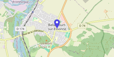 Carte OpenStreetMap — 2 rue de la Mairie, Ballancourt-sur-Essonne