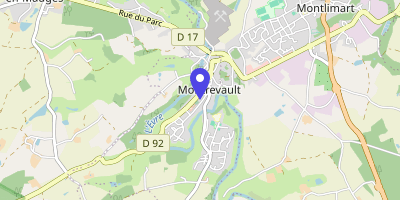Carte OpenStreetMap — 2 rue Arthur-Gibouin, Montrevault-sur-Èvre