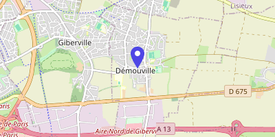 Carte OpenStreetMap — Place de la Mairie, Demouville