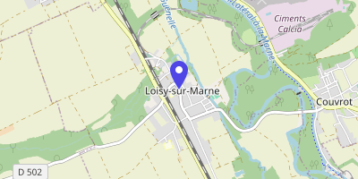 Carte OpenStreetMap — 98 rue de Choiset, Loisy-sur-Marne