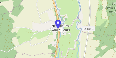 Carte OpenStreetMap — 1 A rue Bonvié, Neuville-lès-Vaucouleurs