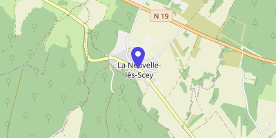 Carte OpenStreetMap — 28 rue du Paradis, La Neuvelle-lès-Scey