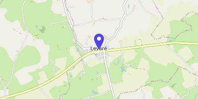 Carte OpenStreetMap — 7 rue de la Mairie, Levaré
