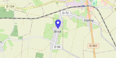 Carte OpenStreetMap — 23 bis rue Principale, Briot