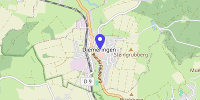 Carte OpenStreetMap — 10 rue Paul-Paray, Diemeringen