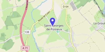 Carte OpenStreetMap — 15 résidence Malza, Saint-Georges-de-Poisieux