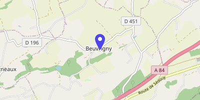 Carte OpenStreetMap — 9 route du Bourg, Beuvrigny